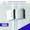 Anzzi Left Drain Tub in White With 48 x 58 in. Tub Door in Chrome, 5 ft. SD1101CH-3060L - alternate 4